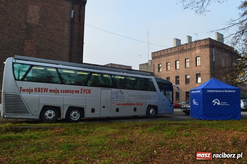 Zdjęcie w galerii na portalu naszraciborz.pl: Funkcjonariusze ZK Racibórz oddawali krew  wiadomości z regionu