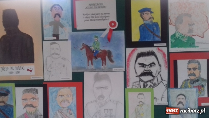 Zdjęcie w galerii na portalu naszraciborz.pl: 100 km na 100-lecie niepodległości Polski w SP 15  wiadomości z regionu