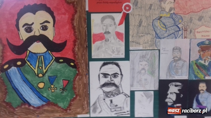 Zdjęcie w galerii na portalu naszraciborz.pl: 100 km na 100-lecie niepodległości Polski w SP 15  wiadomości z regionu