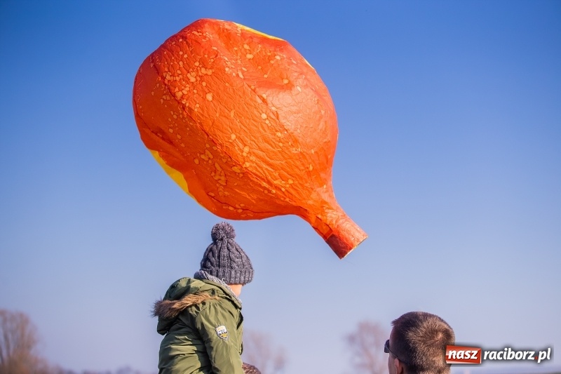 Zdjęcie w galerii na portalu naszraciborz.pl: Zawody modeli balonów na ogrzane powietrze wiadomości z regionu