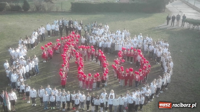 Zdjęcie w galerii na portalu naszraciborz.pl: Uczniowie z Nędzy w przemarszu dla Niepodległej z naczelnikiem na czele wiadomości z regionu