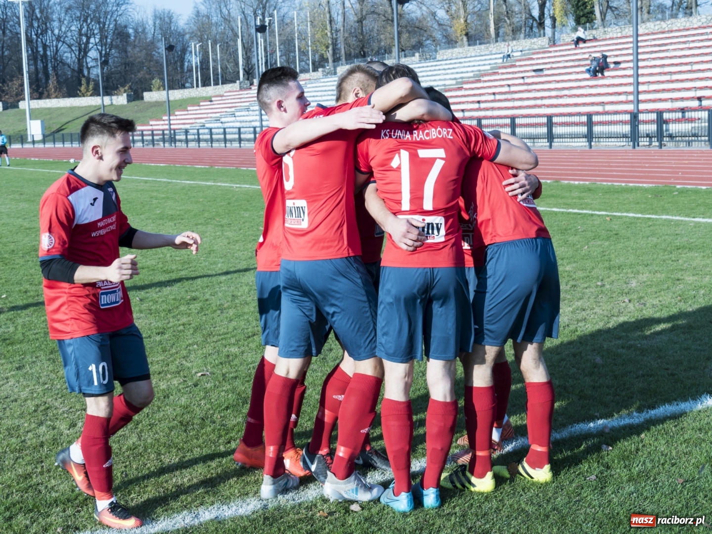 Zdjęcie w galerii na portalu naszraciborz.pl: Upragnione zwycięstwo raciborskiej Unii na zakończenie rundy jesiennej wiadomości z regionu