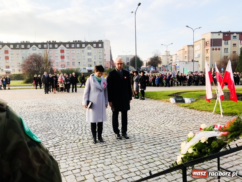 Zdjęcie w galerii na portalu naszraciborz.pl: 100 lat NIEPODLEGŁEJ. Raciborskie obchody narodowego święta FOTO i WIDEO  wiadomości z regionu