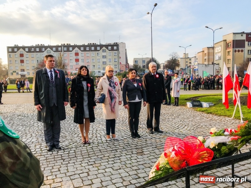 Zdjęcie w galerii na portalu naszraciborz.pl: 100 lat NIEPODLEGŁEJ. Raciborskie obchody narodowego święta FOTO i WIDEO  wiadomości z regionu