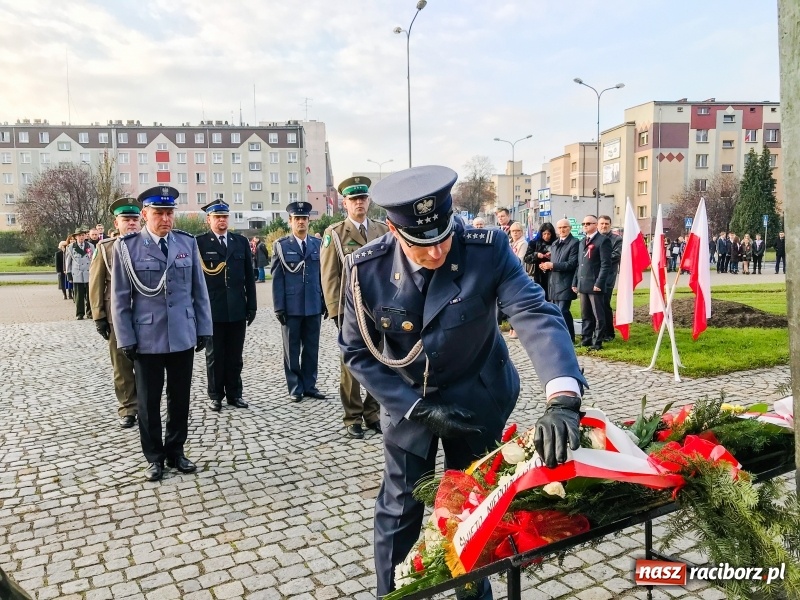 Zdjęcie w galerii na portalu naszraciborz.pl: 100 lat NIEPODLEGŁEJ. Raciborskie obchody narodowego święta FOTO i WIDEO  wiadomości z regionu