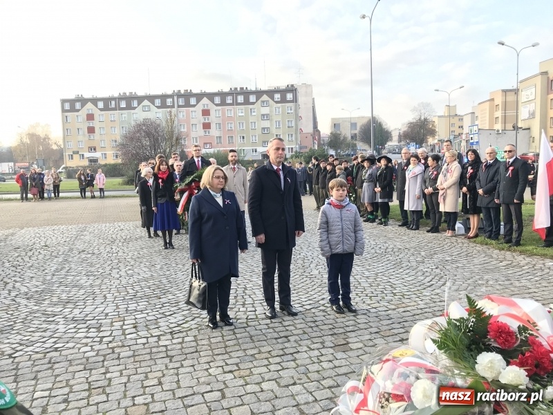 Zdjęcie w galerii na portalu naszraciborz.pl: 100 lat NIEPODLEGŁEJ. Raciborskie obchody narodowego święta FOTO i WIDEO  wiadomości z regionu