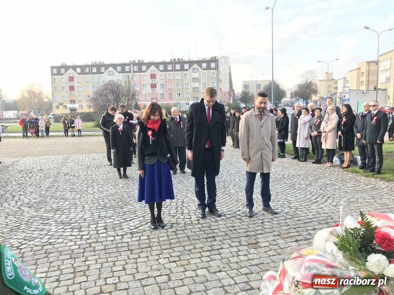 Zdjęcie w galerii na portalu naszraciborz.pl: 100 lat NIEPODLEGŁEJ. Raciborskie obchody narodowego święta FOTO i WIDEO  wiadomości z regionu