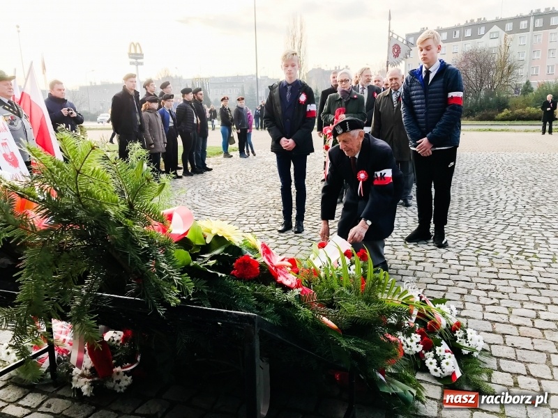 Zdjęcie w galerii na portalu naszraciborz.pl: 100 lat NIEPODLEGŁEJ. Raciborskie obchody narodowego święta FOTO i WIDEO  wiadomości z regionu