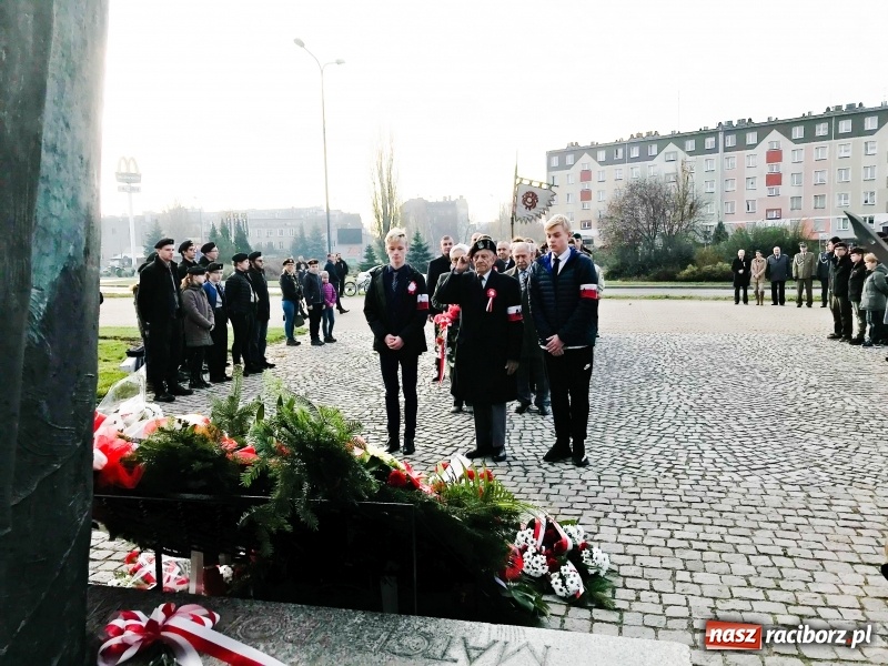 Zdjęcie w galerii na portalu naszraciborz.pl: 100 lat NIEPODLEGŁEJ. Raciborskie obchody narodowego święta FOTO i WIDEO  wiadomości z regionu