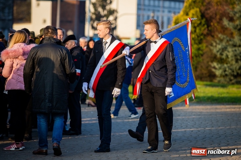 Zdjęcie w galerii na portalu naszraciborz.pl: 100 lat NIEPODLEGŁEJ. Raciborskie obchody narodowego święta FOTO i WIDEO  wiadomości z regionu