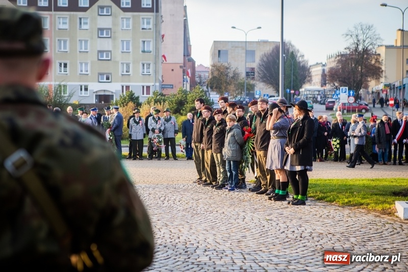 Zdjęcie w galerii na portalu naszraciborz.pl: 100 lat NIEPODLEGŁEJ. Raciborskie obchody narodowego święta FOTO i WIDEO  wiadomości z regionu