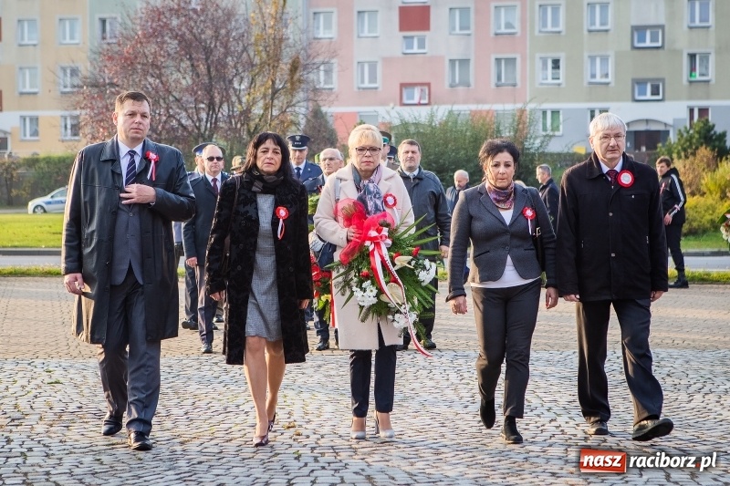 Zdjęcie w galerii na portalu naszraciborz.pl: 100 lat NIEPODLEGŁEJ. Raciborskie obchody narodowego święta FOTO i WIDEO  wiadomości z regionu