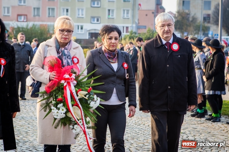 Zdjęcie w galerii na portalu naszraciborz.pl: 100 lat NIEPODLEGŁEJ. Raciborskie obchody narodowego święta FOTO i WIDEO  wiadomości z regionu