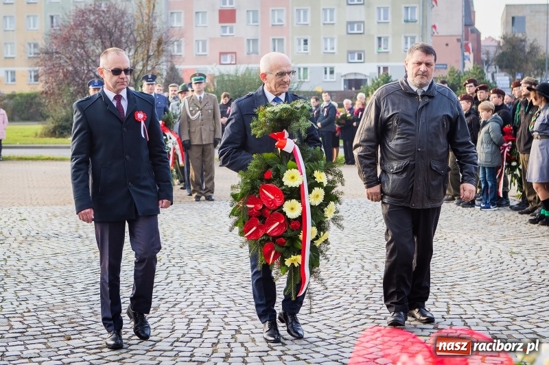 Zdjęcie w galerii na portalu naszraciborz.pl: 100 lat NIEPODLEGŁEJ. Raciborskie obchody narodowego święta FOTO i WIDEO  wiadomości z regionu