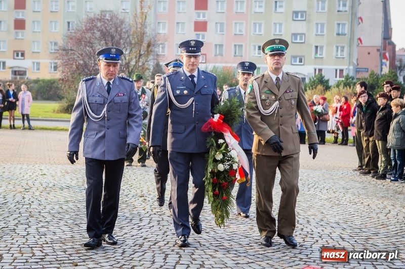 Zdjęcie w galerii na portalu naszraciborz.pl: 100 lat NIEPODLEGŁEJ. Raciborskie obchody narodowego święta FOTO i WIDEO  wiadomości z regionu