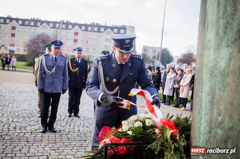 Zdjęcie w galerii na portalu naszraciborz.pl: 100 lat NIEPODLEGŁEJ. Raciborskie obchody narodowego święta FOTO i WIDEO  wiadomości z regionu