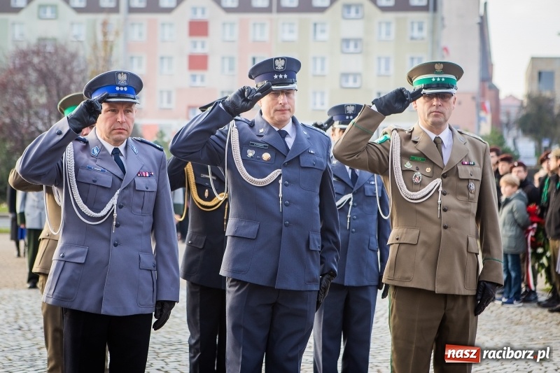 Zdjęcie w galerii na portalu naszraciborz.pl: 100 lat NIEPODLEGŁEJ. Raciborskie obchody narodowego święta FOTO i WIDEO  wiadomości z regionu