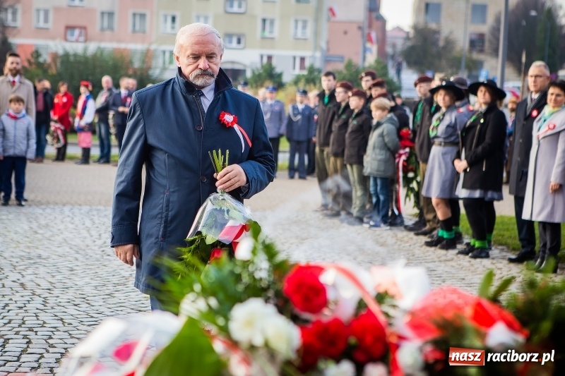 Zdjęcie w galerii na portalu naszraciborz.pl: 100 lat NIEPODLEGŁEJ. Raciborskie obchody narodowego święta FOTO i WIDEO  wiadomości z regionu