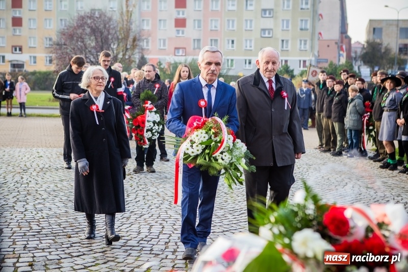 Zdjęcie w galerii na portalu naszraciborz.pl: 100 lat NIEPODLEGŁEJ. Raciborskie obchody narodowego święta FOTO i WIDEO  wiadomości z regionu