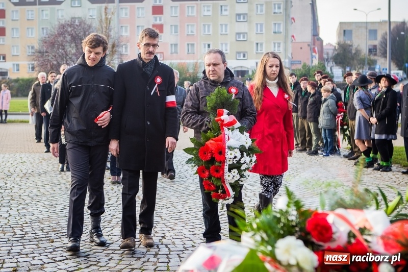 Zdjęcie w galerii na portalu naszraciborz.pl: 100 lat NIEPODLEGŁEJ. Raciborskie obchody narodowego święta FOTO i WIDEO  wiadomości z regionu