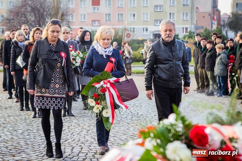 Zdjęcie w galerii na portalu naszraciborz.pl: 100 lat NIEPODLEGŁEJ. Raciborskie obchody narodowego święta FOTO i WIDEO  wiadomości z regionu
