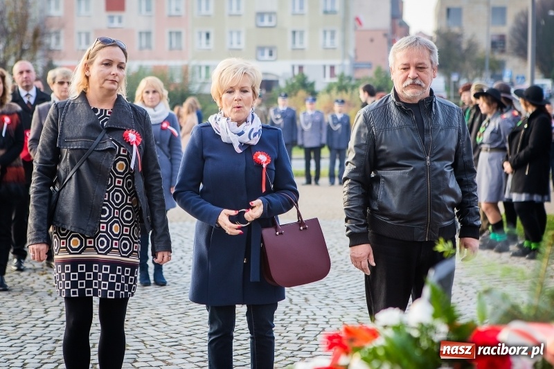 Zdjęcie w galerii na portalu naszraciborz.pl: 100 lat NIEPODLEGŁEJ. Raciborskie obchody narodowego święta FOTO i WIDEO  wiadomości z regionu