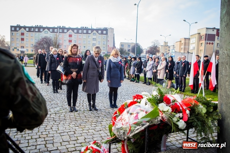 Zdjęcie w galerii na portalu naszraciborz.pl: 100 lat NIEPODLEGŁEJ. Raciborskie obchody narodowego święta FOTO i WIDEO  wiadomości z regionu