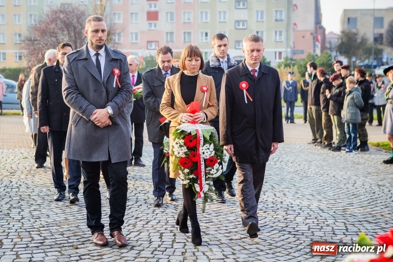 Zdjęcie w galerii na portalu naszraciborz.pl: 100 lat NIEPODLEGŁEJ. Raciborskie obchody narodowego święta FOTO i WIDEO  wiadomości z regionu