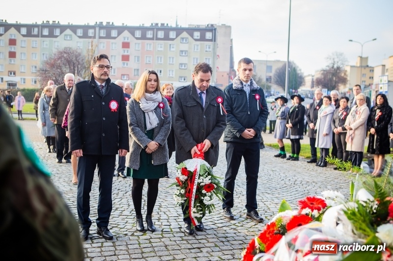 Zdjęcie w galerii na portalu naszraciborz.pl: 100 lat NIEPODLEGŁEJ. Raciborskie obchody narodowego święta FOTO i WIDEO  wiadomości z regionu