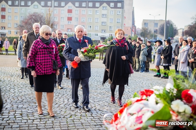 Zdjęcie w galerii na portalu naszraciborz.pl: 100 lat NIEPODLEGŁEJ. Raciborskie obchody narodowego święta FOTO i WIDEO  wiadomości z regionu