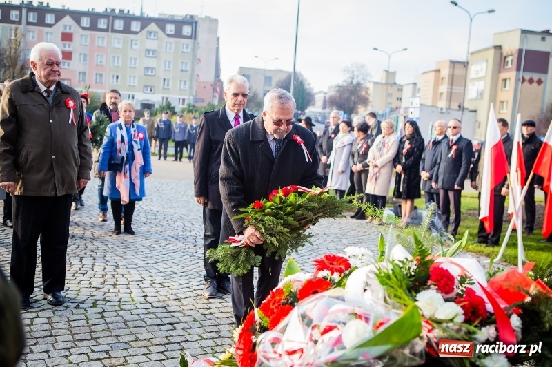 Zdjęcie w galerii na portalu naszraciborz.pl: 100 lat NIEPODLEGŁEJ. Raciborskie obchody narodowego święta FOTO i WIDEO  wiadomości z regionu