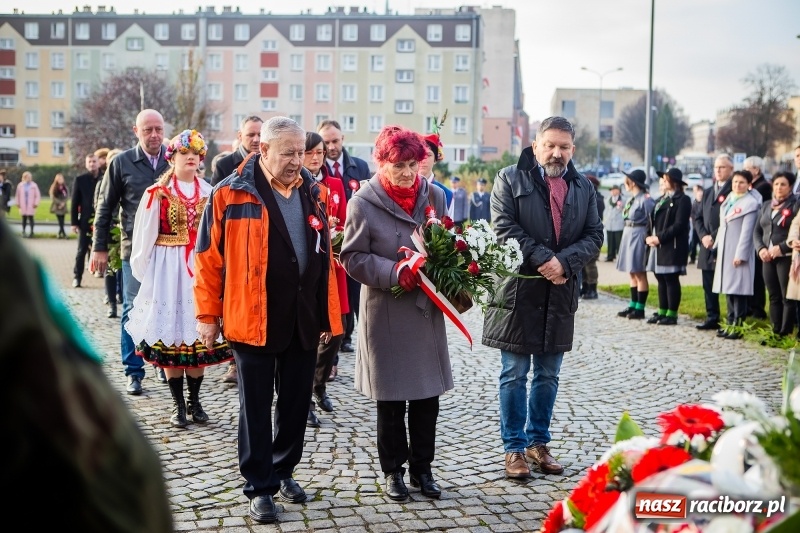 Zdjęcie w galerii na portalu naszraciborz.pl: 100 lat NIEPODLEGŁEJ. Raciborskie obchody narodowego święta FOTO i WIDEO  wiadomości z regionu