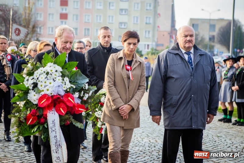 Zdjęcie w galerii na portalu naszraciborz.pl: 100 lat NIEPODLEGŁEJ. Raciborskie obchody narodowego święta FOTO i WIDEO  wiadomości z regionu