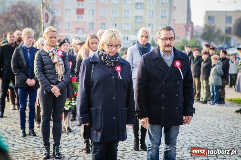 Zdjęcie w galerii na portalu naszraciborz.pl: 100 lat NIEPODLEGŁEJ. Raciborskie obchody narodowego święta FOTO i WIDEO  wiadomości z regionu
