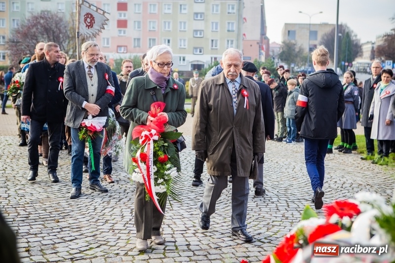 Zdjęcie w galerii na portalu naszraciborz.pl: 100 lat NIEPODLEGŁEJ. Raciborskie obchody narodowego święta FOTO i WIDEO  wiadomości z regionu