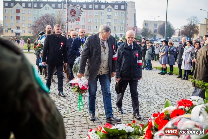 Zdjęcie w galerii na portalu naszraciborz.pl: 100 lat NIEPODLEGŁEJ. Raciborskie obchody narodowego święta FOTO i WIDEO  wiadomości z regionu