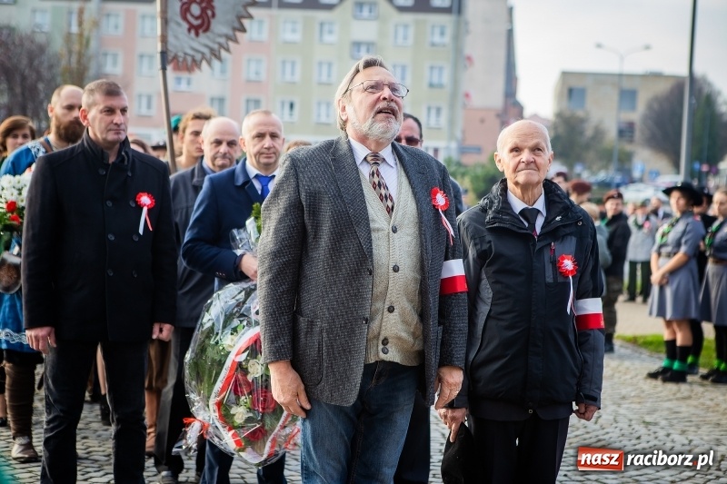 Zdjęcie w galerii na portalu naszraciborz.pl: 100 lat NIEPODLEGŁEJ. Raciborskie obchody narodowego święta FOTO i WIDEO  wiadomości z regionu