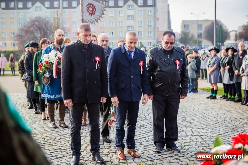 Zdjęcie w galerii na portalu naszraciborz.pl: 100 lat NIEPODLEGŁEJ. Raciborskie obchody narodowego święta FOTO i WIDEO  wiadomości z regionu
