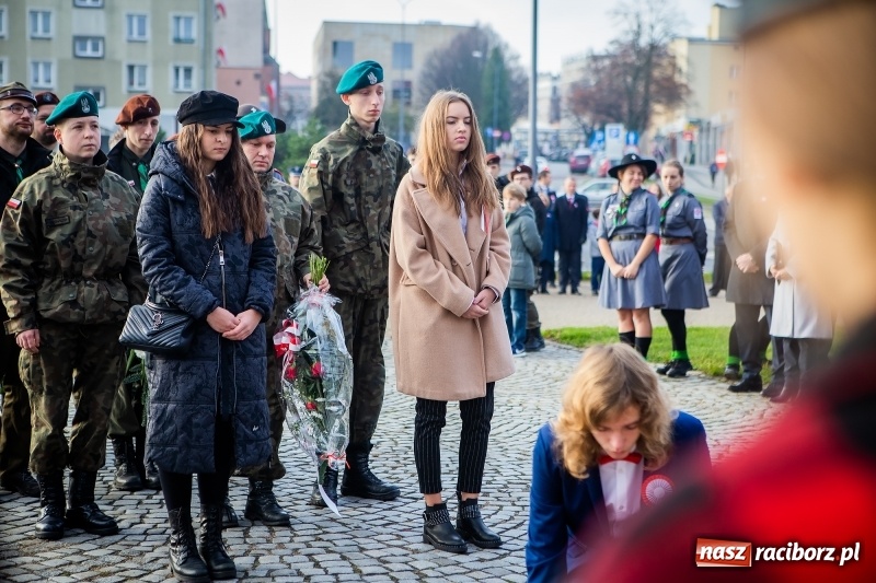 Zdjęcie w galerii na portalu naszraciborz.pl: 100 lat NIEPODLEGŁEJ. Raciborskie obchody narodowego święta FOTO i WIDEO  wiadomości z regionu