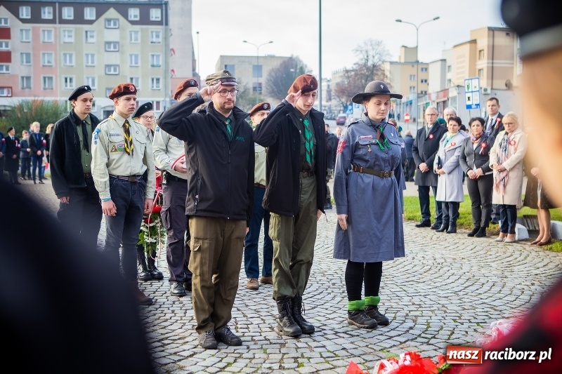 Zdjęcie w galerii na portalu naszraciborz.pl: 100 lat NIEPODLEGŁEJ. Raciborskie obchody narodowego święta FOTO i WIDEO  wiadomości z regionu