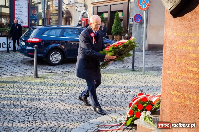 Zdjęcie w galerii na portalu naszraciborz.pl: 100 lat NIEPODLEGŁEJ. Raciborskie obchody narodowego święta FOTO i WIDEO  wiadomości z regionu