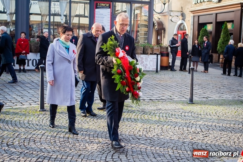 Zdjęcie w galerii na portalu naszraciborz.pl: 100 lat NIEPODLEGŁEJ. Raciborskie obchody narodowego święta FOTO i WIDEO  wiadomości z regionu