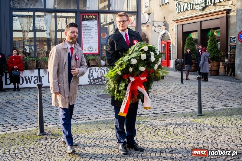 Zdjęcie w galerii na portalu naszraciborz.pl: 100 lat NIEPODLEGŁEJ. Raciborskie obchody narodowego święta FOTO i WIDEO  wiadomości z regionu