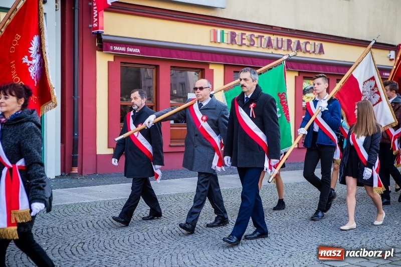 Zdjęcie w galerii na portalu naszraciborz.pl: 100 lat NIEPODLEGŁEJ. Raciborskie obchody narodowego święta FOTO i WIDEO  wiadomości z regionu