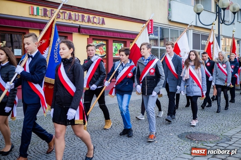 Zdjęcie w galerii na portalu naszraciborz.pl: 100 lat NIEPODLEGŁEJ. Raciborskie obchody narodowego święta FOTO i WIDEO  wiadomości z regionu