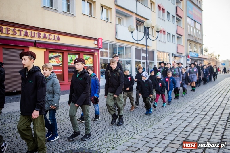 Zdjęcie w galerii na portalu naszraciborz.pl: 100 lat NIEPODLEGŁEJ. Raciborskie obchody narodowego święta FOTO i WIDEO  wiadomości z regionu