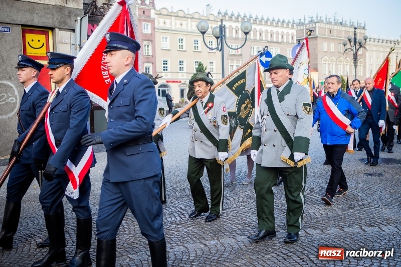 Zdjęcie w galerii na portalu naszraciborz.pl: 100 lat NIEPODLEGŁEJ. Raciborskie obchody narodowego święta FOTO i WIDEO  wiadomości z regionu