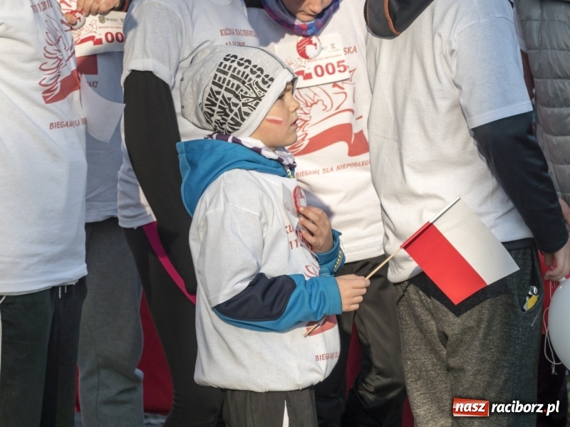 Zdjęcie w galerii na portalu naszraciborz.pl: W Kuźni Raciborskiej biegano dla Niepodległej  wiadomości z regionu