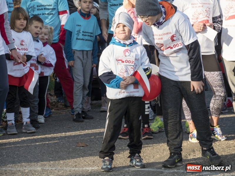 Zdjęcie w galerii na portalu naszraciborz.pl: W Kuźni Raciborskiej biegano dla Niepodległej  wiadomości z regionu