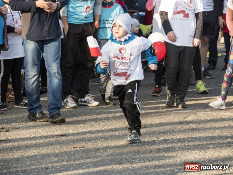 Zdjęcie w galerii na portalu naszraciborz.pl: W Kuźni Raciborskiej biegano dla Niepodległej  wiadomości z regionu